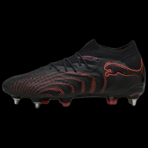 PUMA Future 9 Soccer Shoes Unisex Black Red