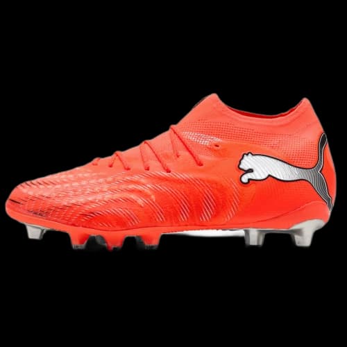 PUMA Future 9 AG Artificial Ground Artificial Turf Support Lightweight Soccer Shoes Women's Neon Red