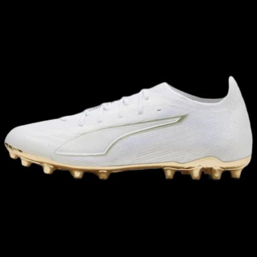 PUMA ULTRA 6 Support Soccer Shoes Unisex White Gold