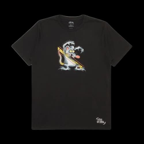 Stussy Rat Scare Tee 'Black'