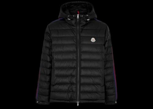 Moncler Agout Short Down Jacket Black