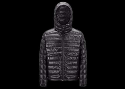 Moncler Lauros Short Down Jacket Black