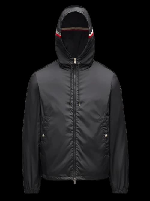 Moncler Grimpeurs Hooded Jacket Black