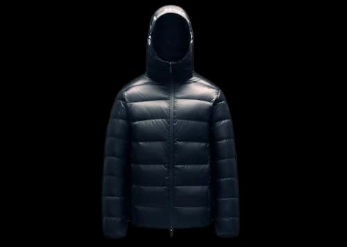 Moncler Provins Short Down Jacket Blue