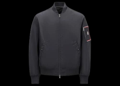 Moncler Bharani Bomber Jacket Blue