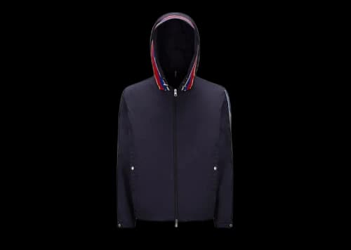 Moncler Rukbat Windbreaker Jacket Dark Blue