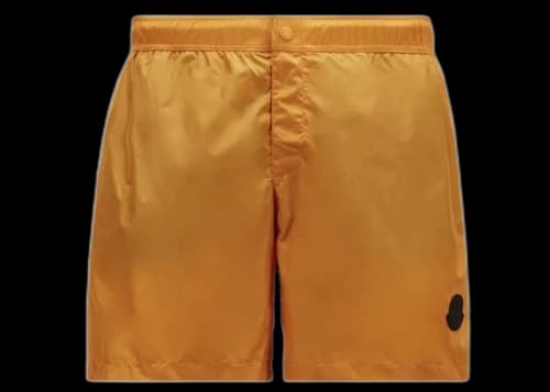 Moncler Logo Swimshort Orange