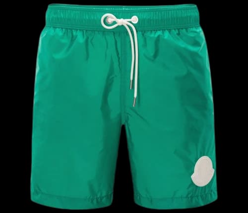 Moncler Logo Swim Short Green