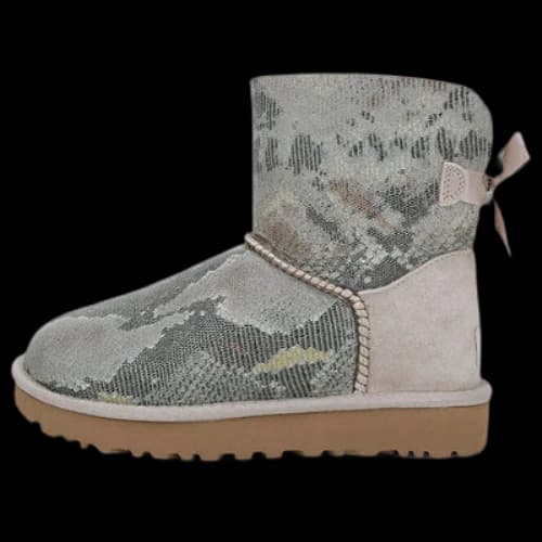 UGG Mini Bailey Bow Snake 'Grey' (Women's)