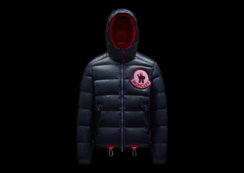 Moncler 2 Genius 1952 Man Haggi Short Down Jacket Navy