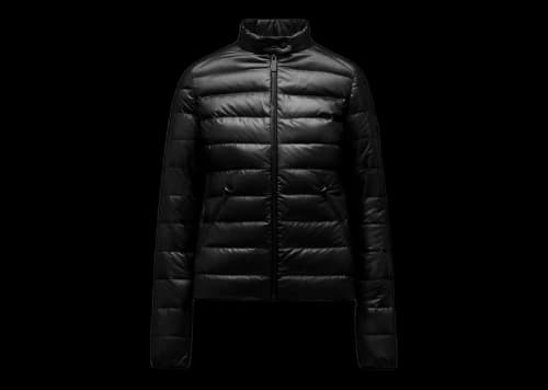 Moncler Women's Larmor Short Down Jacket Black