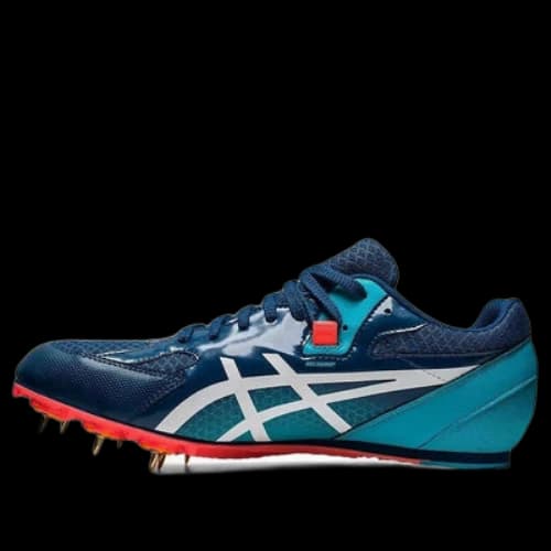 ASICS Effort 13 Track and Field Spike Shoes 'Navy Aqua Blue Black'