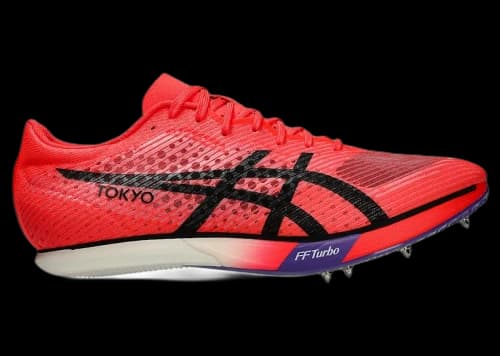 ASICS Metaspeed MD Flash Red Black