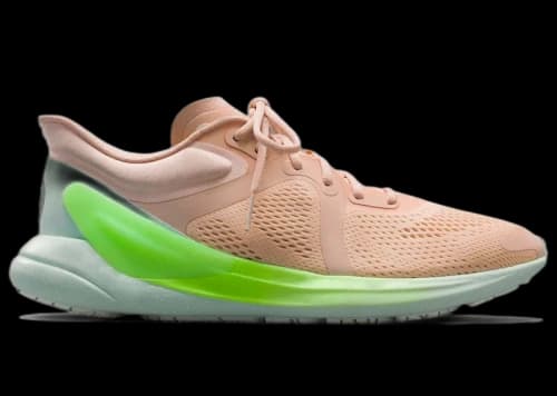 Lululemon Blissfeel Run Butter Pink Scream Green (Women's)