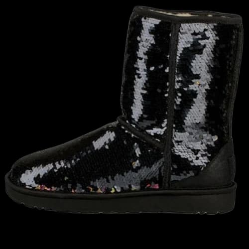 UGG Classic Short Sequin 'Black' (Women's)