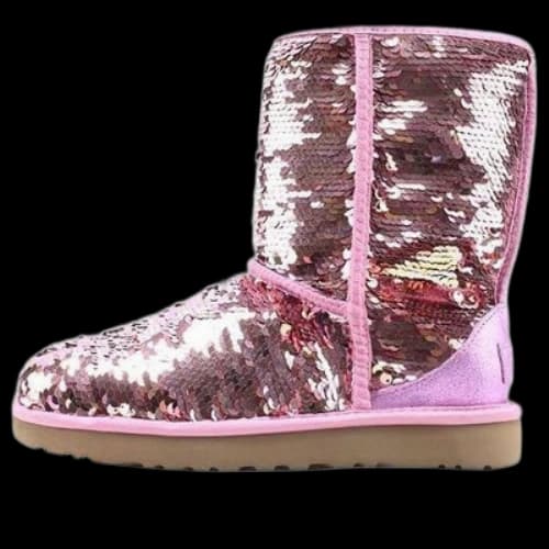 UGG Classic Short Sequin 'Pink' (Women's)