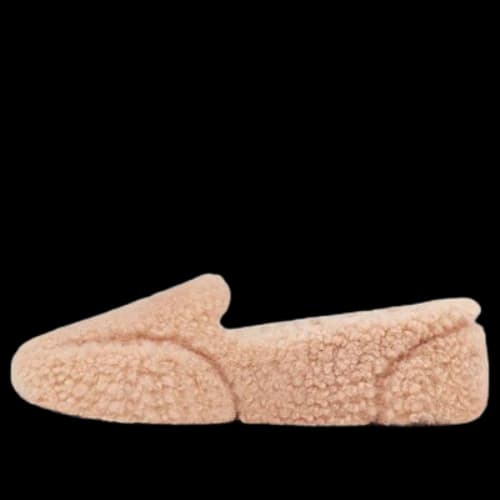 UGG Hailey Fluff Loafer Slip-On 'Pink Peach' (Women's)