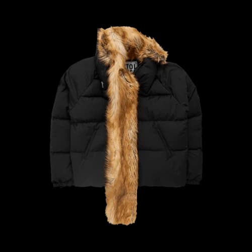 Ottolinger High Collar Puffer Jacket 'Black'