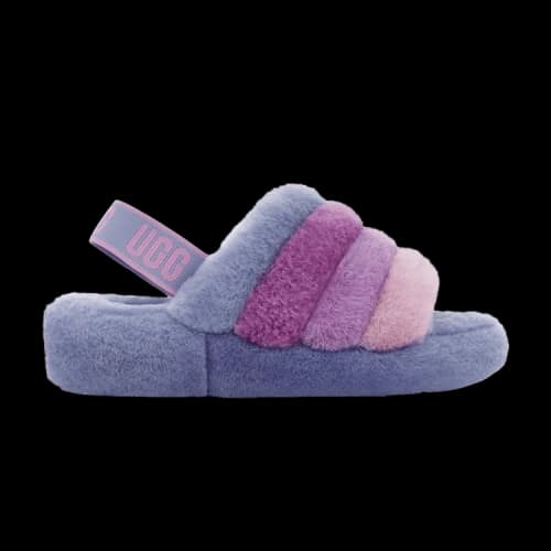 UGG Fluff Yeah Slide Cornflower Multi (Women's)