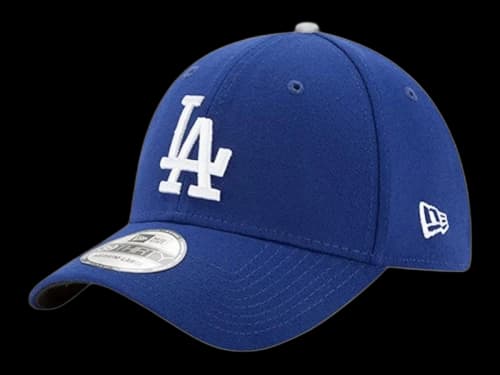 New Era MLB LA Dodgers Team Classic 39Thirty Stretch Fit Cap Black