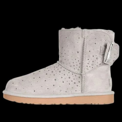 UGG Classic Mini Stargirl Bow Port 'Grey' (Women's)
