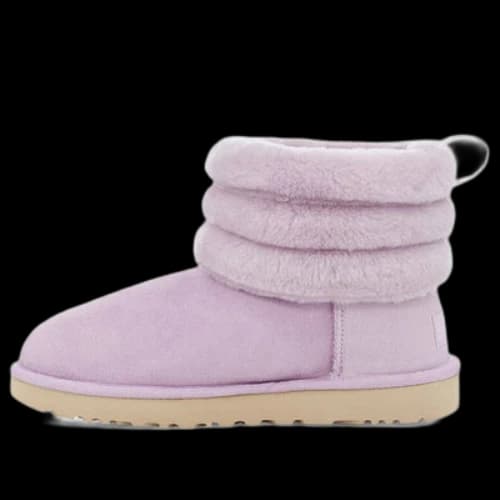 UGG Classic Mini Fluff Quilted Boot 'Purple' (Women's)