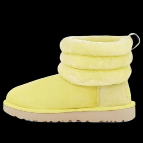 UGG Classic Mini Fluff Quilted Boot 'Yellow' (Women's)