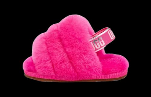 UGG Fluff Yeah Slide Rock Rose (Infant)