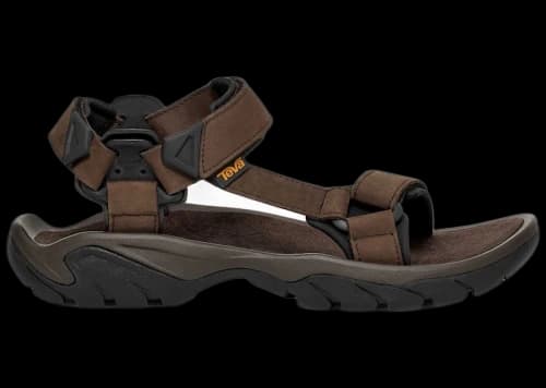Teva Terra Fi 5 Universal Leather Hiking Sandal Turkish Coffee