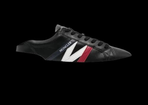Moncler Monaco Low Top Black