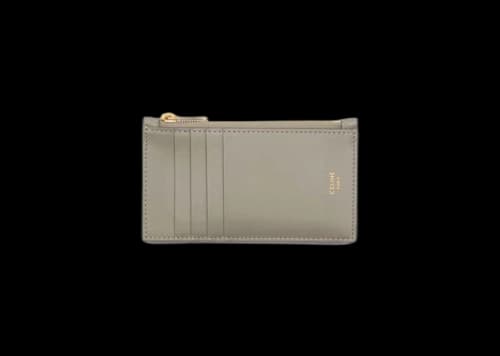 Celine Card Holder in Smooth Calfskin Tan