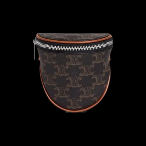 CELINE Small Zipped Purse 'Tan'