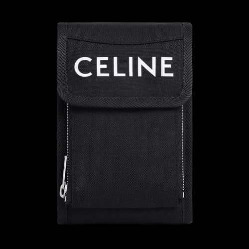 CELINE Trekking Phone Pouch 'Black'