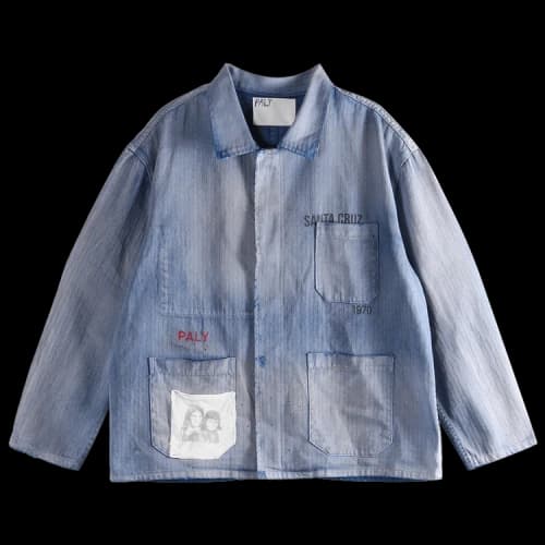 Paly Hollywood Holy City Work Shirt 'Blue'