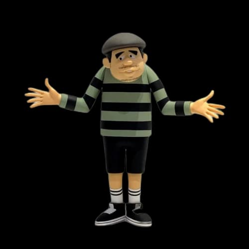 Medicom VCD Steve Caballero x Yusuke Hanai Figure Green