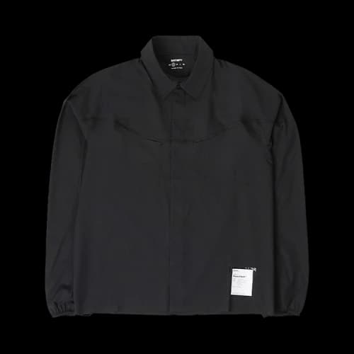 SATISFY PeaceShell River Shirt 'Black'