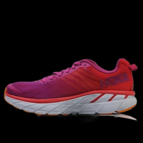 HOKA ONE ONE Clifton 6 'Poppy Red Cactus Flower' (Women's)