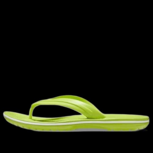 Crocs Crocband Lightweight Cozy Casual Flip-Flops Unisex Green