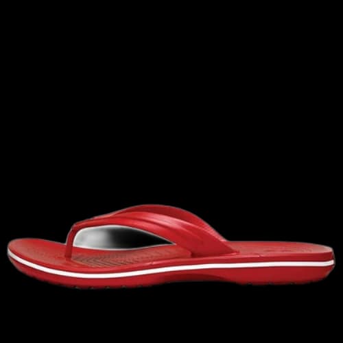 Crocs Crocband Flip Flops 'Red White'