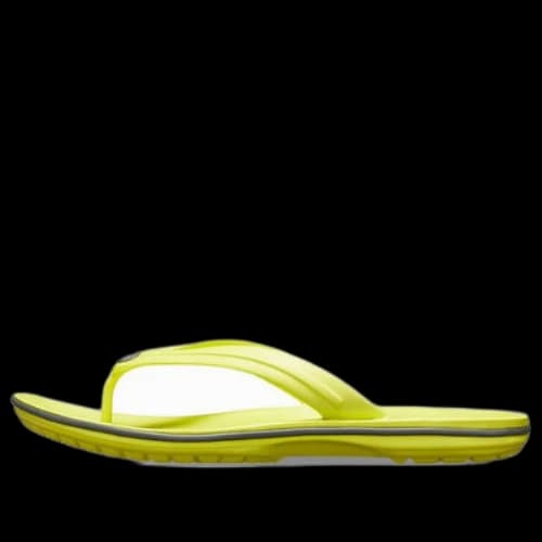 Crocs Crocband Flip Flops 'Lemon'