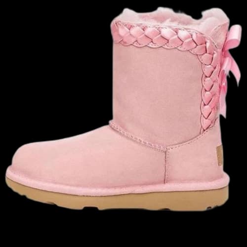 (PS) UGG Classic Short Braided 'Pink'