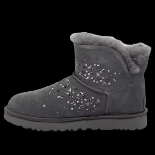 UGG Classic Galaxy Bling Mini 'Charcoal' (Women's)