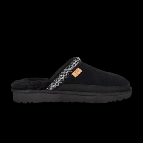 UGG Tasman Slip On Fleece Lined Shoe Black
