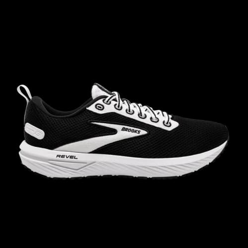 Brooks Revel 6 'Black White'