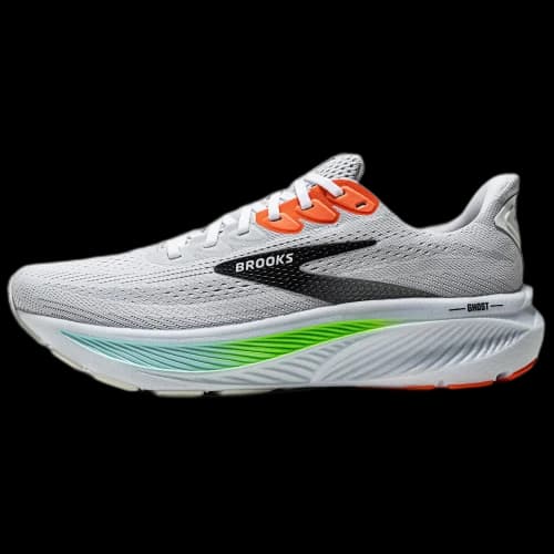 Brooks Ghost 17 Mesh, Textile Low top Running Shoes Men's Gray