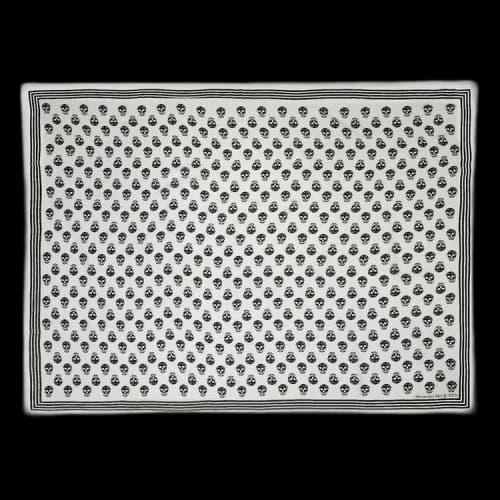 Alexander McQueen Biker Scarf 'White'