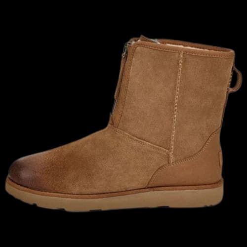 UGG Classic Short Front Zip Boot 'Chestnut'