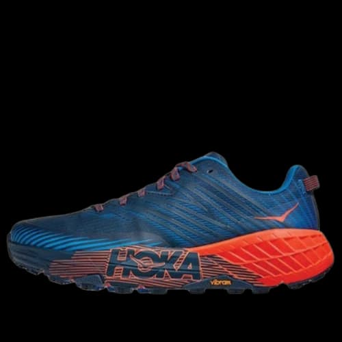 HOKA ONE ONE Speedgoat 4 'Majolica Blue Mandarin Red'