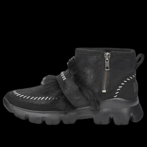 UGG Fluff Punk Ankle Boot 'Black' (Women's)