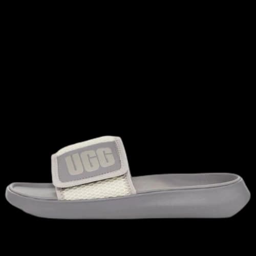 UGG LA Light Slide Gray Purple Slippers (Women's)